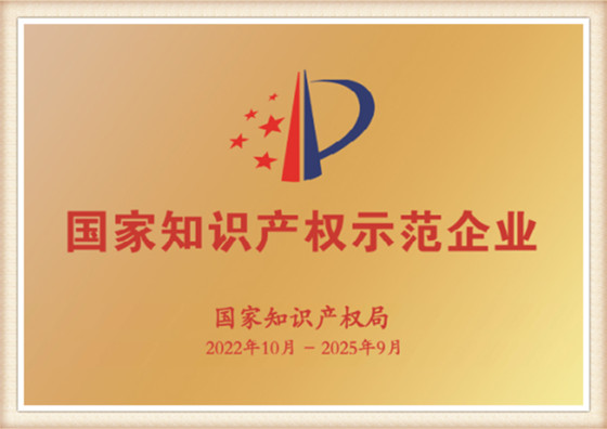 4.National Intellectual Property Demonstration Enterprise